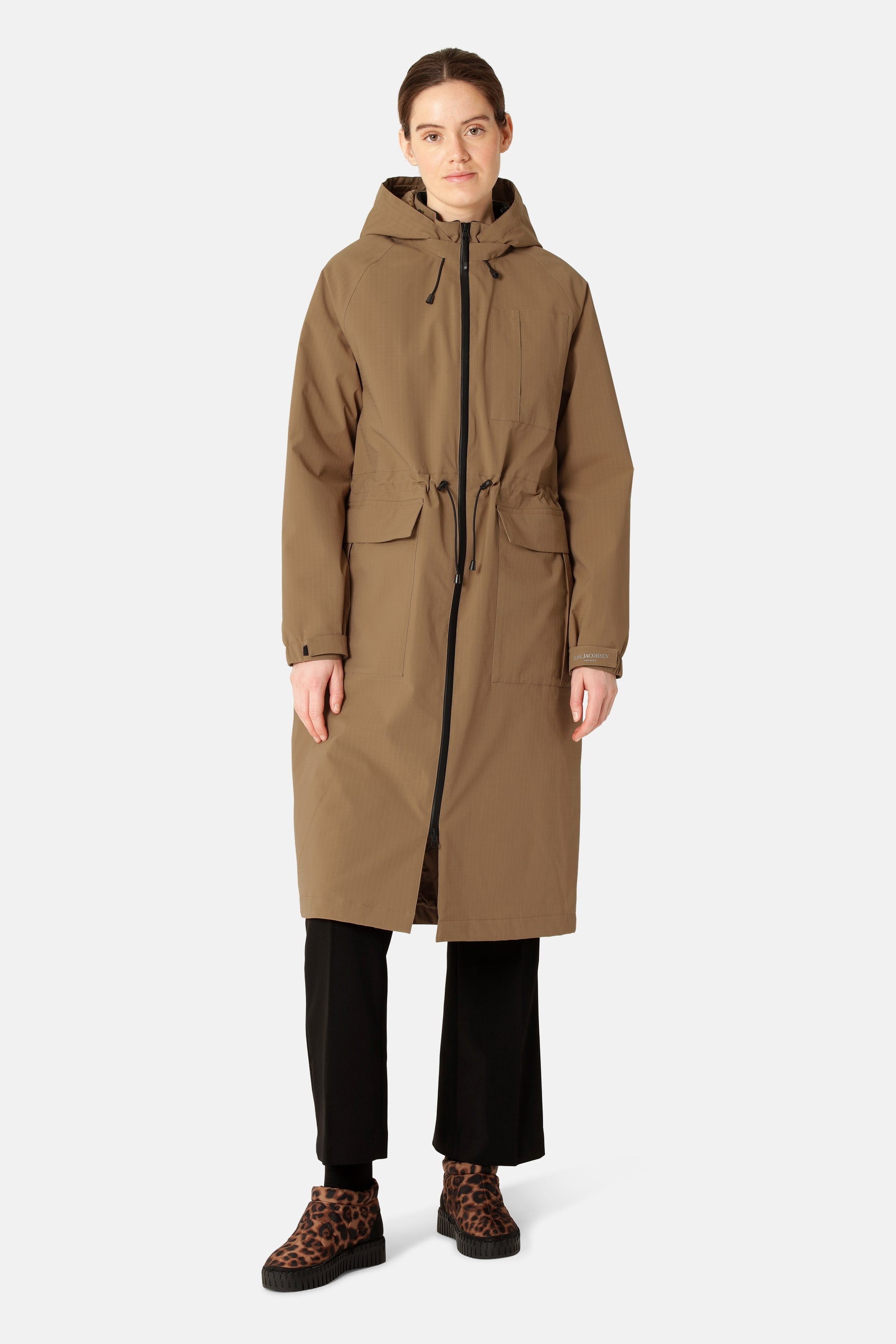 Long Winter Coat - Mocca